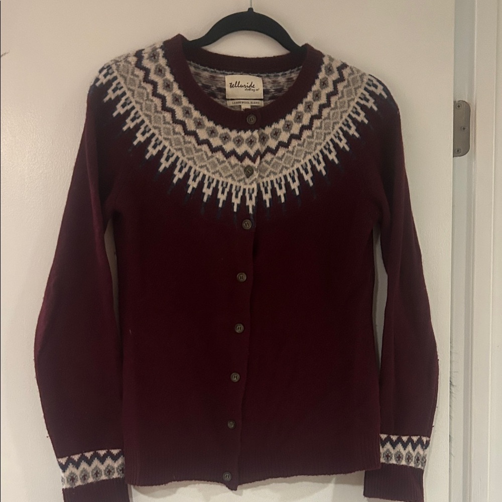 Telluride Clothing Co Nordic Cardigan